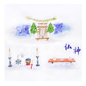 記事挿絵 神棚
