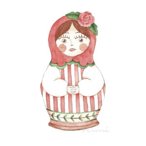キャライラスト マトリョーシカ